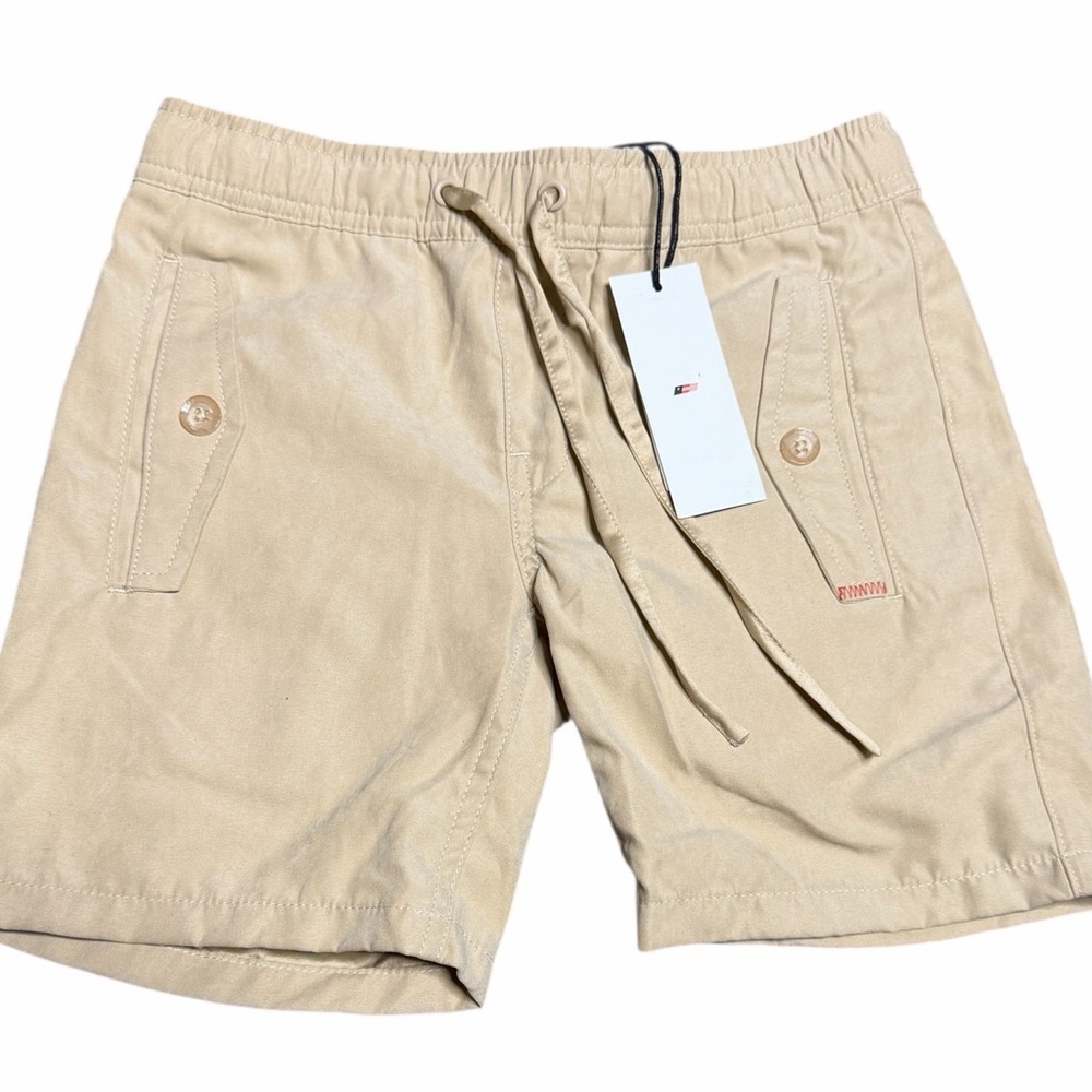 Honor The Gift Boys Tan Drawstring Utility Shorts Size 7–8 New With Tags